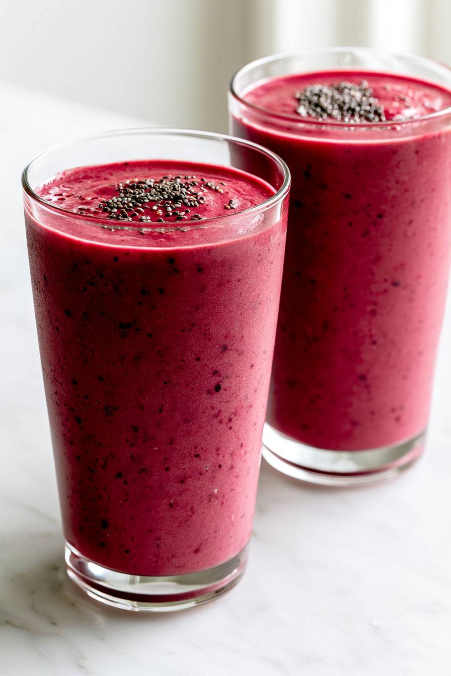 Healthy Cherry Smoothie 3 chery 2026 Beverages chery
