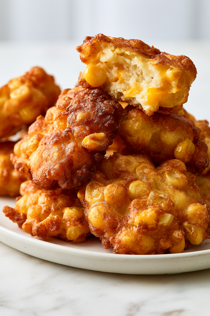 Fried Corn Fritters Recipe 3 corn 2026 Appetizers corn